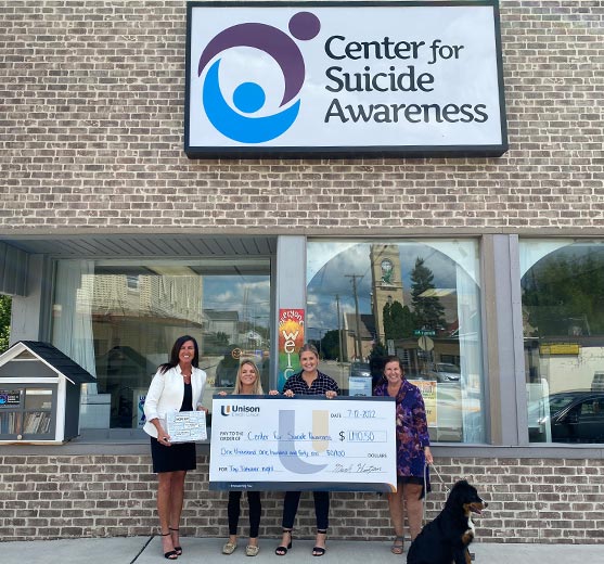 Center for Suicide Awareness Check Presentation