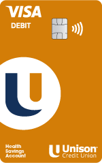 Unison Credit Union Health Savings Account Debit Card