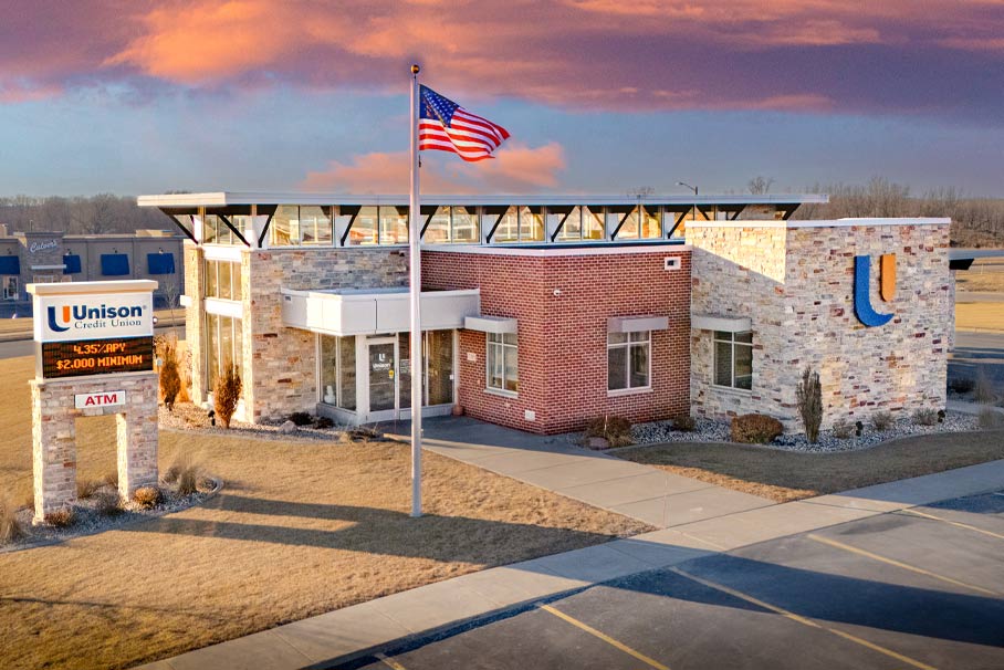 Unison Credit Union Grand Chute Location.