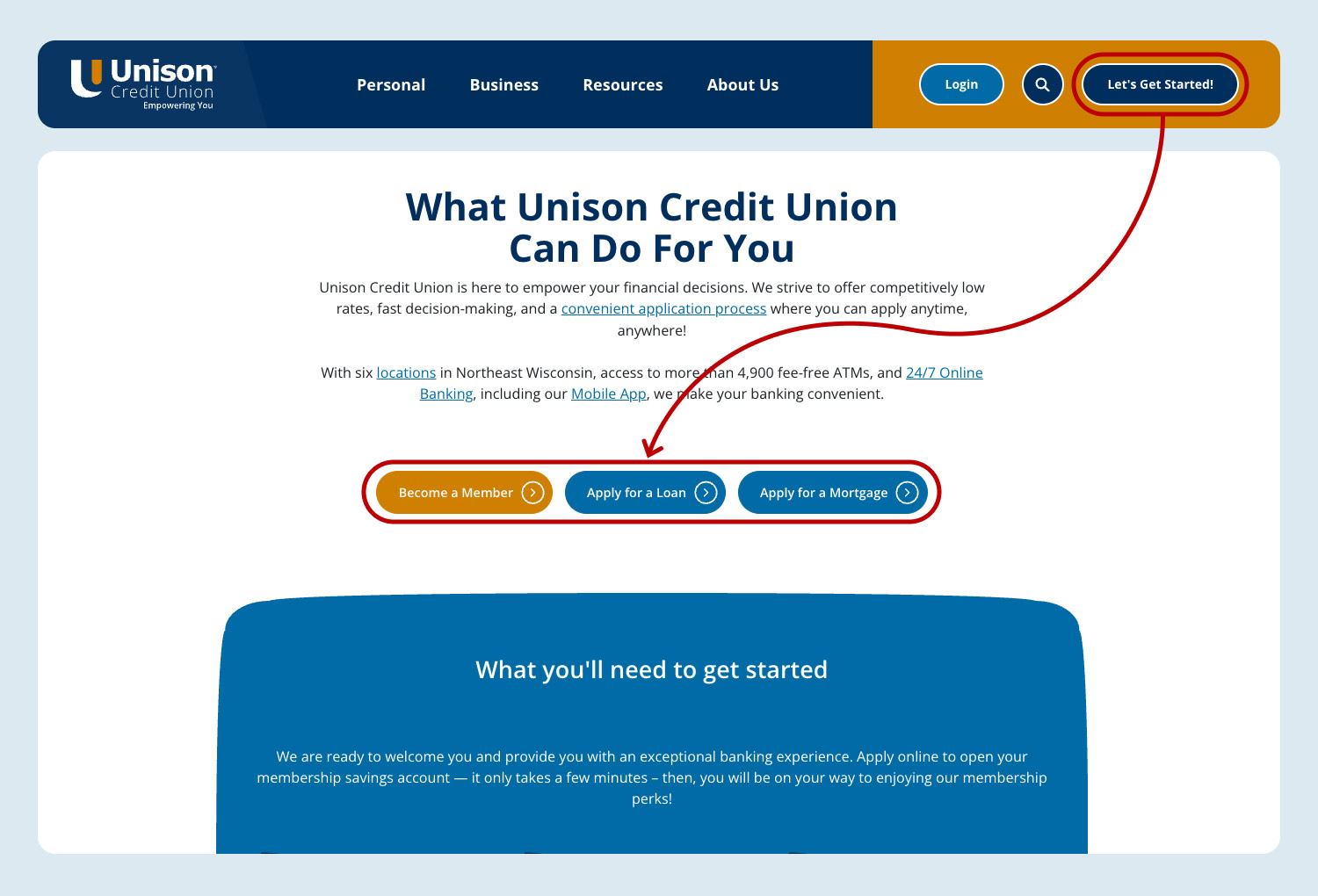 Graphic of Membership and other options.