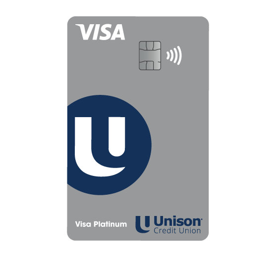 Unison Credit Union Visa Platinum Credit Card