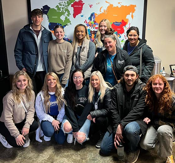 Unison volunteering at earth day event 
