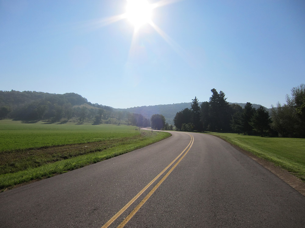 Driftless Wisconsin motorcycle ride