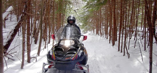 Townsend Lakewood Area snowmobiling