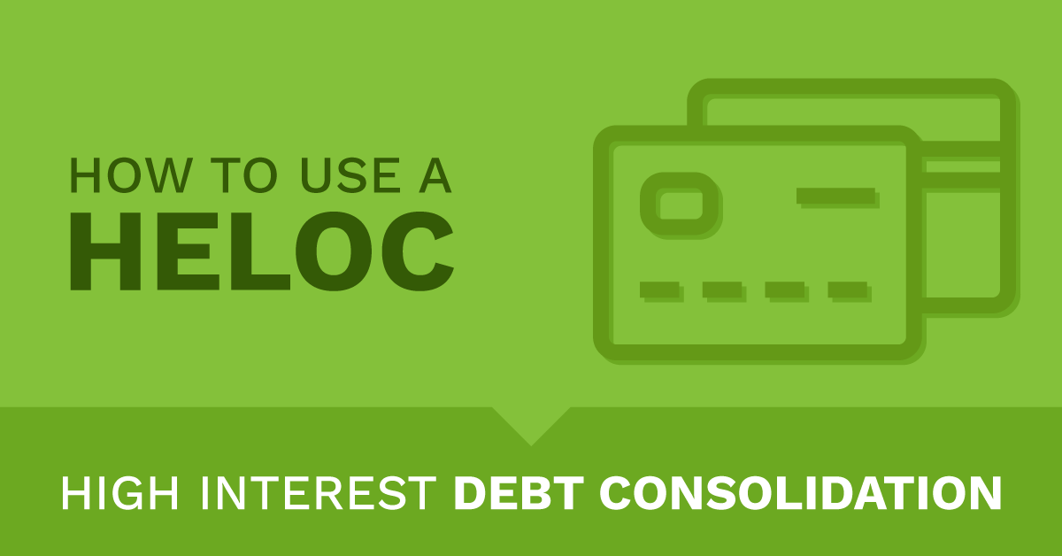high interest debt consolidation with HELOC