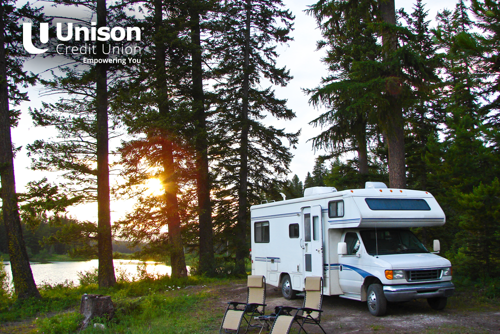 camping spot in wisconsin with rv