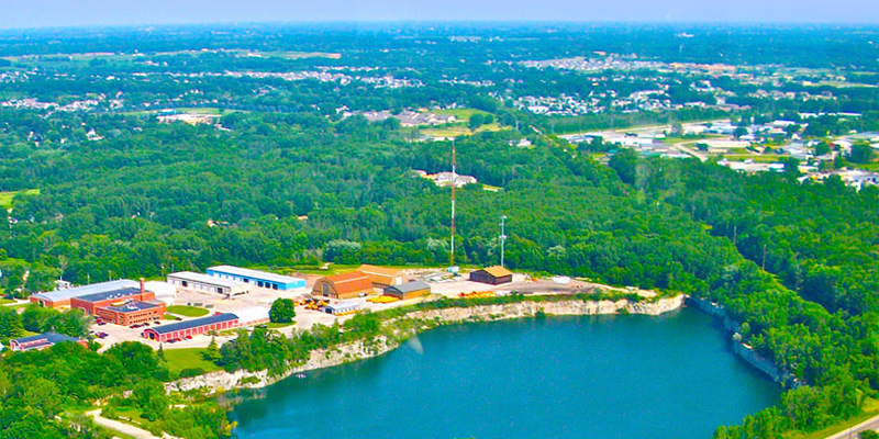 Aerial view of Howard Wisconsin