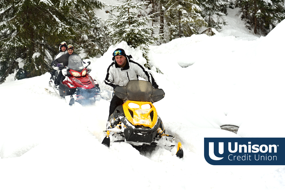 snowmobiling in wisconsin from unison loan
