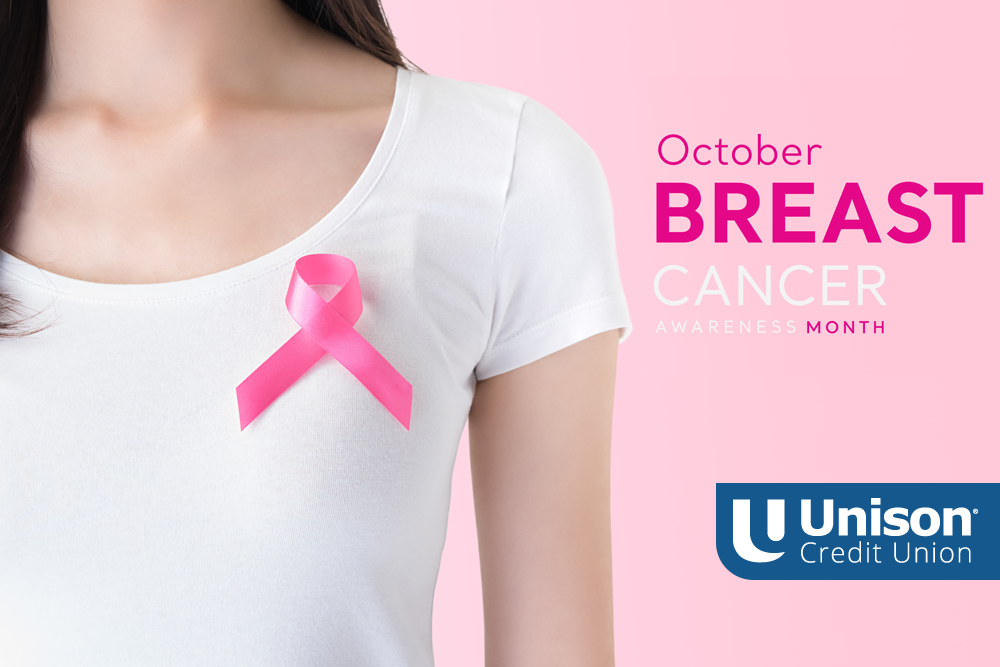 october breast cancer awareness graphic