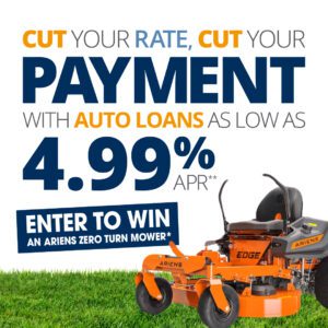 Auto Loan Ariens Mower Giveaway picture