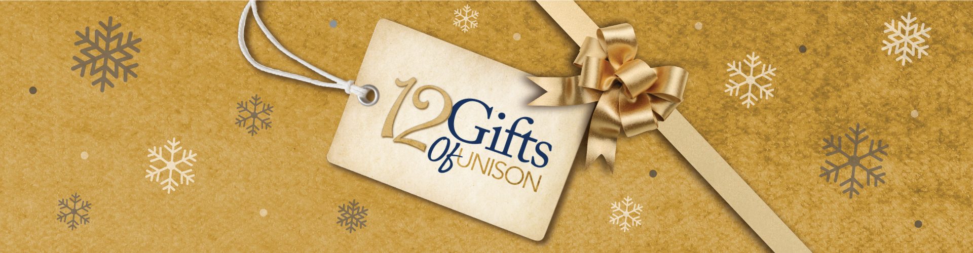 12 Gifts of Unison graphic banner